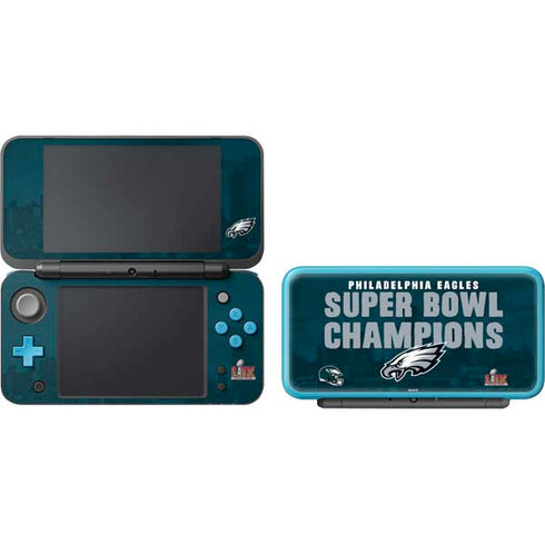 NFL Philadelphia Eagles Super Bowl LIX Champions Nintendo 2DS XL (2017) Skin